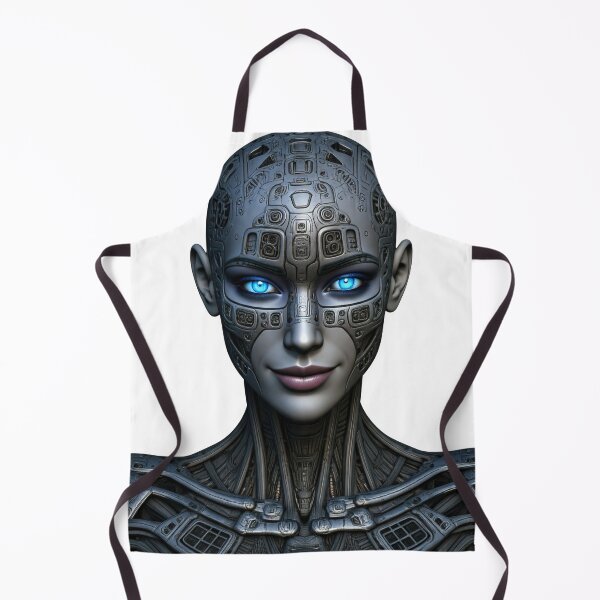 Item preview, Cybernetic AI Companion – Your Future Starts Today! designed and sold by Guryl Michal Designs.