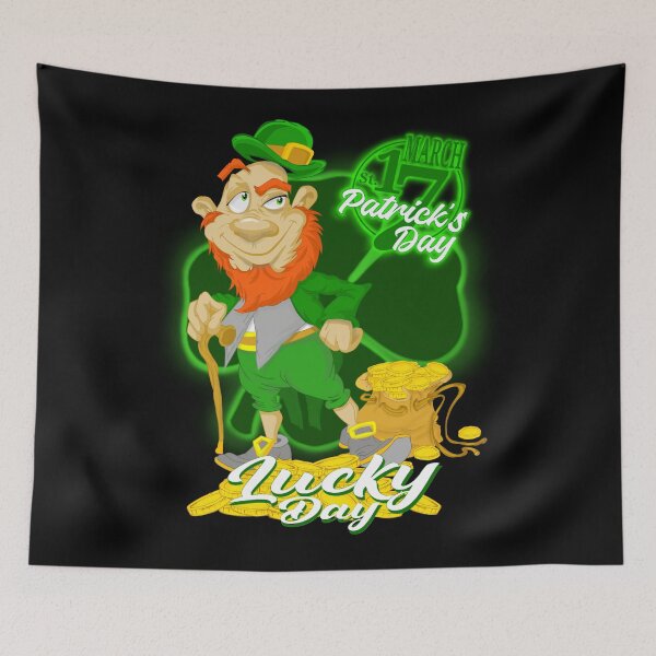 Item preview, Irish leprechaun St. Patricks lucky day  designed and sold by TheEndDesign.