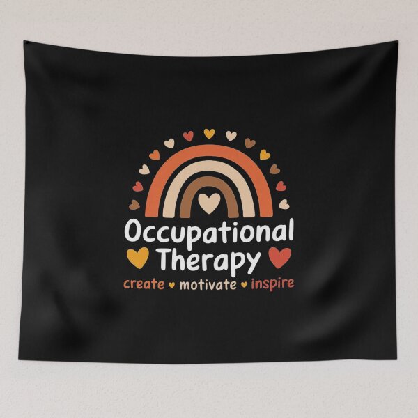 Item preview, Occupational Therapy Inspirational Rainbow Design designed and sold by love3617.