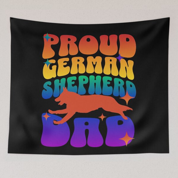 Item preview, Proud German Shepherd Dad designed and sold by BritishDelights.