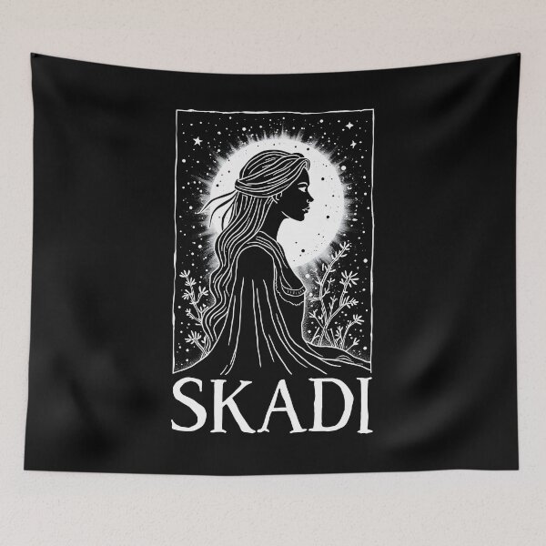 Item preview, Skadi Norse Goddess designed and sold by Agema Apparel.