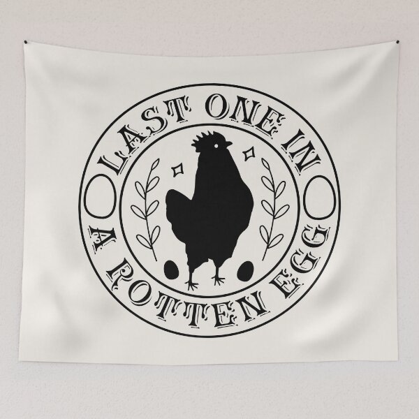 Item preview, Rotten Egg Vintage Chicken Farm designed and sold by darkskydelights.