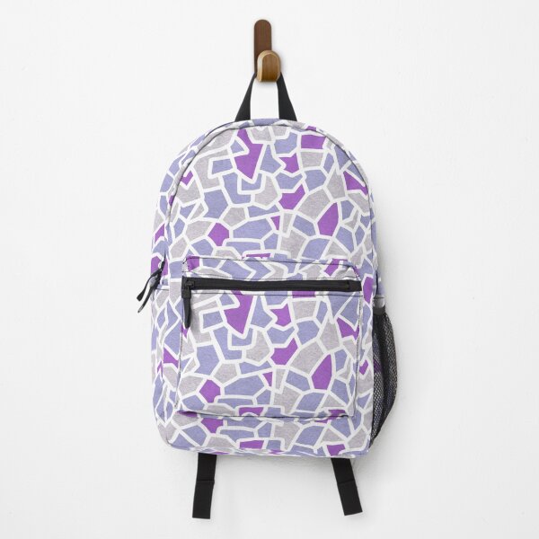 Item preview, Abstract Repeat Pattern - Purple, Slate Blue, Beige designed and sold by Penny Ward Marcus.