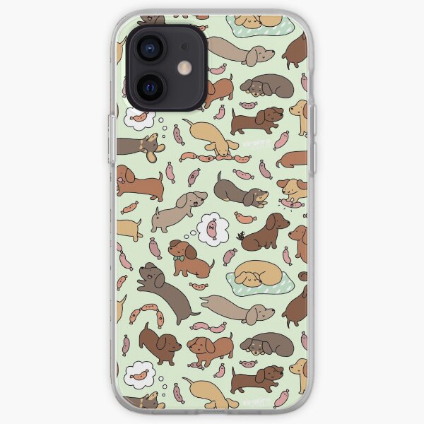 Wiener Dog Wonderland iPhone Soft Case