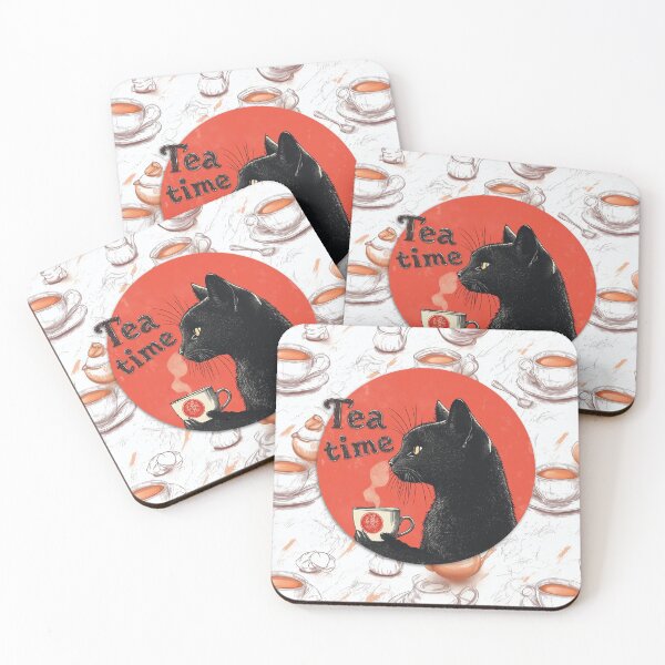 Item preview, Tea Time Kitty designed and sold by Bulotin.