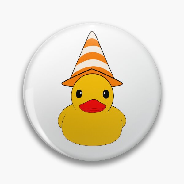 Item preview, Safety Traffic Cone Rubber Duck designed and sold by Skull Fern.