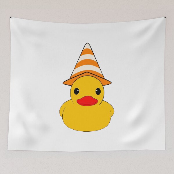 Item preview, Safety Traffic Cone Rubber Duck designed and sold by Skull Fern.