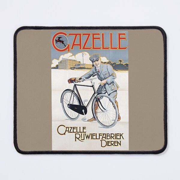 Item preview, Old ad Gazelle bicycle designed and sold by T-shirtJohny.