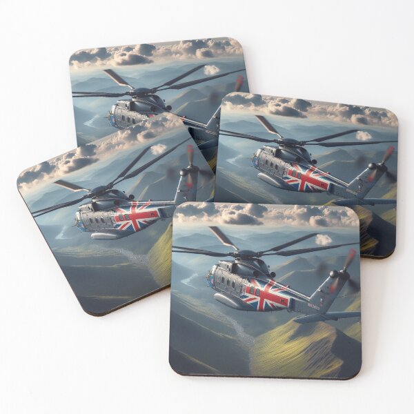 Item preview, British military helicopter designed and sold by JALNERVION SHOP.