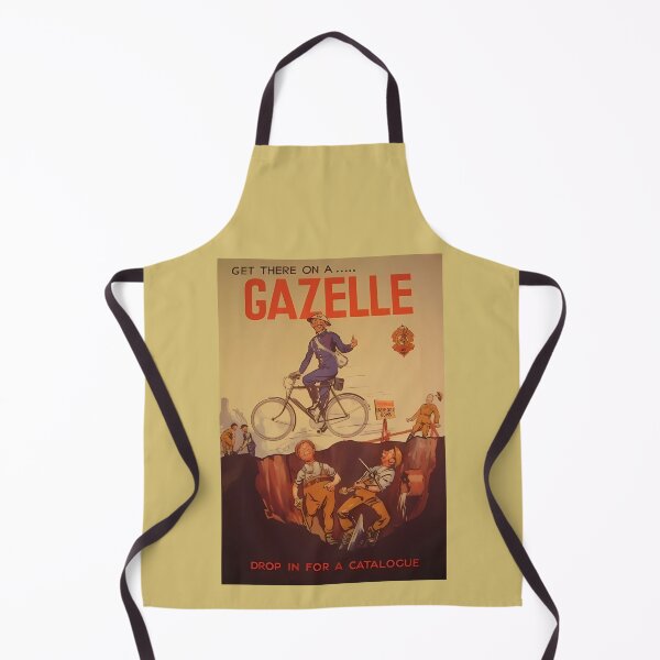 Item preview, Old ad Gazelle bicycle designed and sold by T-shirtJohny.
