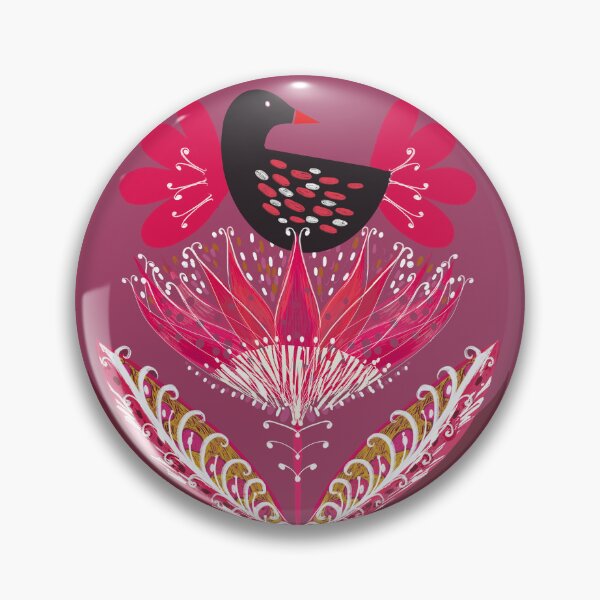Item preview, Beautiful bird in a bush illustration  designed and sold by GailAHarris.