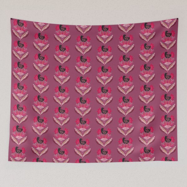 Item preview, Beautiful bird in a bush illustration  designed and sold by GailAHarris.