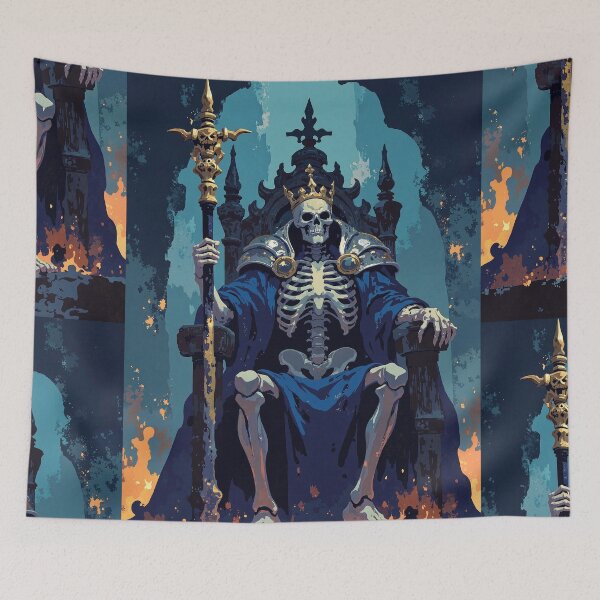 Item preview, The reign of bones skeleton king in dark designed and sold by ShroomForge.