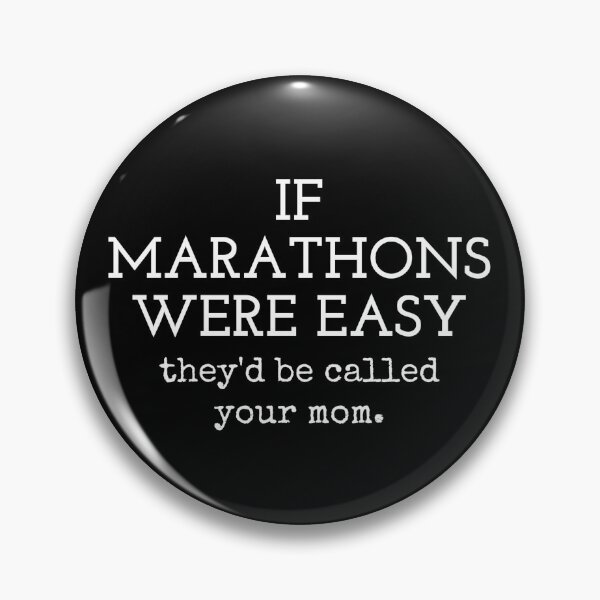 Item preview, Marathon Humor - If It Were Easy, It’d Be Your Mom Runner  designed and sold by The Junto Shop.