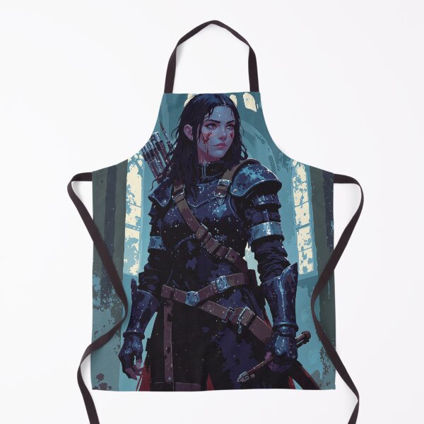 Item preview, Fierce vampire huntress at twilight designed and sold by ShroomForge.
