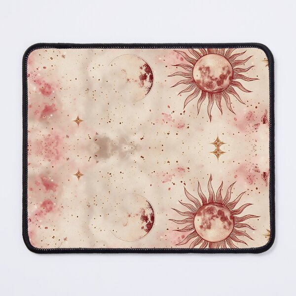Item preview, Burgundy Celestial Pattern designed and sold by darkskydelights.
