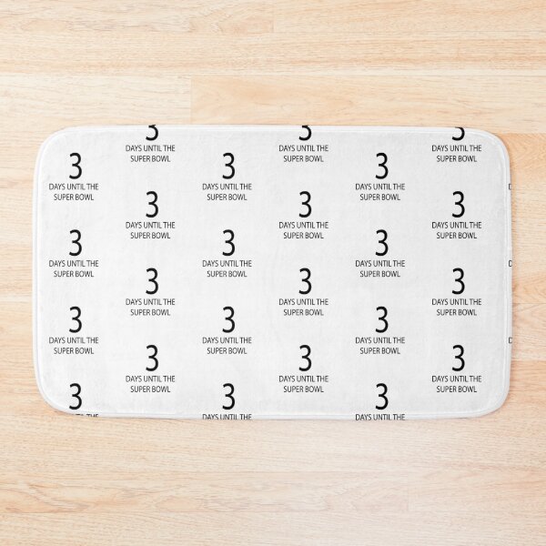 Item preview, 3 days until the super bowl designed and sold by cubiclecoma.