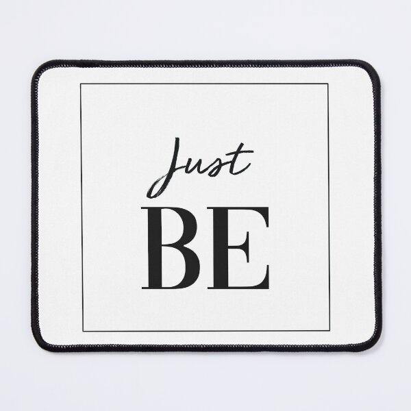 Item preview, Minimalistic T-shirt with inspirational text: “Just be” designed and sold by 2BeSam.