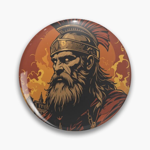 Item preview, Hannibal barca carthage tunisian history romanian war scipio logo design for t-shirts designed and sold by puurfectcat.