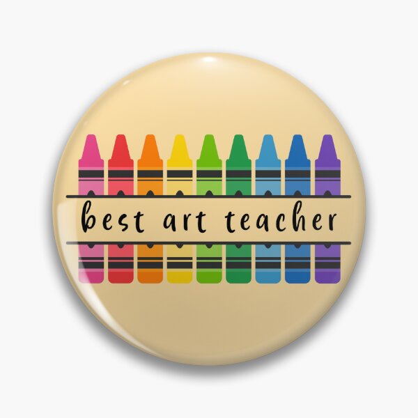 Item preview, Art Teacher Colorful Crayons Best designed and sold by SStarDesigns.