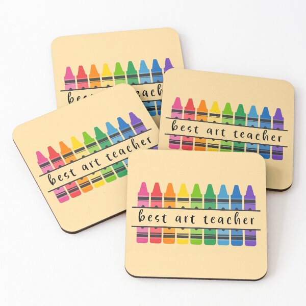 Item preview, Art Teacher Colorful Crayons Best designed and sold by SStarDesigns.