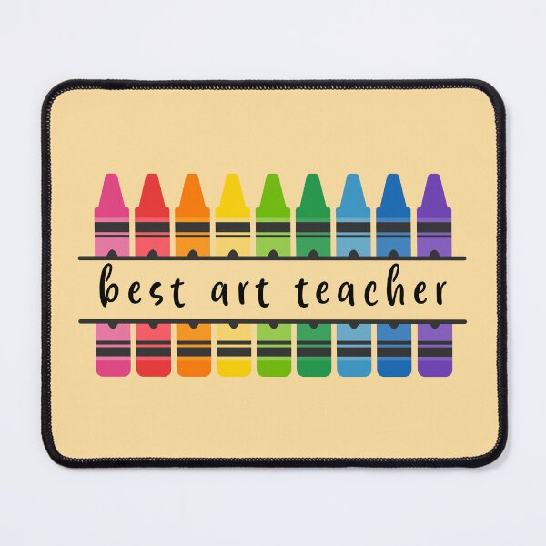 Item preview, Art Teacher Colorful Crayons Best designed and sold by SStarDesigns.