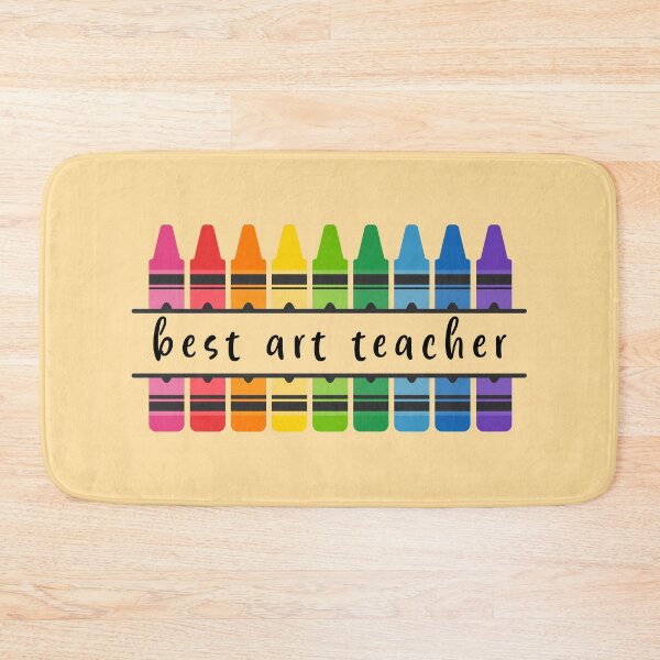 Item preview, Art Teacher Colorful Crayons Best designed and sold by SStarDesigns.