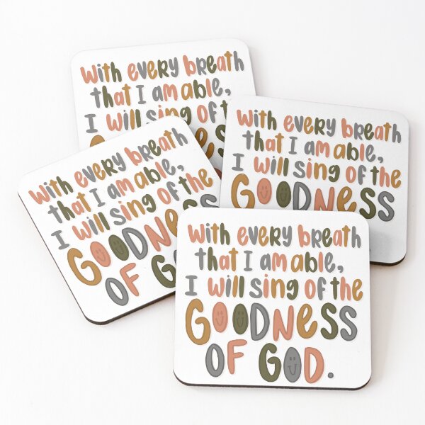 Item preview, Goodness of God designed and sold by CCalligraphyCo.