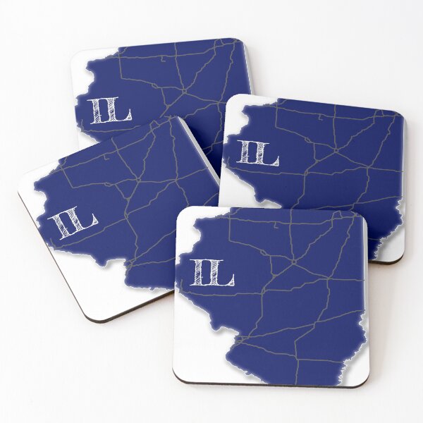 Item preview, Illinois Interstates [Navy] designed and sold by PhilbonianDezin.