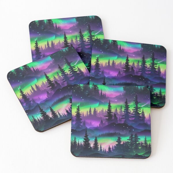 Item preview, Mystic Aurora Landscape Winter Gift  designed and sold by andrew758.
