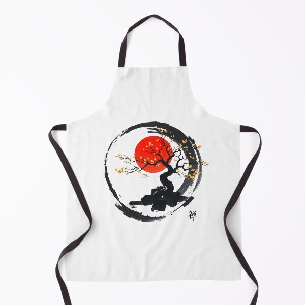 Item preview, Enso Circle and Bonsai Tree on Canvas designed and sold by svarupa.