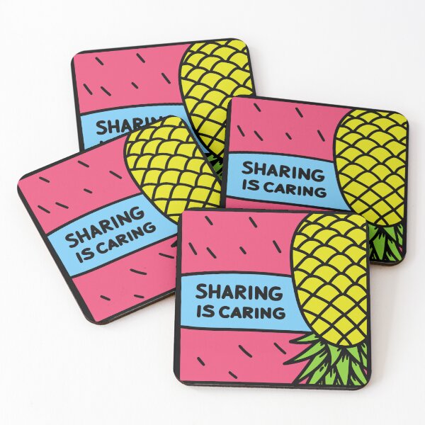 Item preview, Funny swingers quote - Sharing is Caring designed and sold by Rockinside.