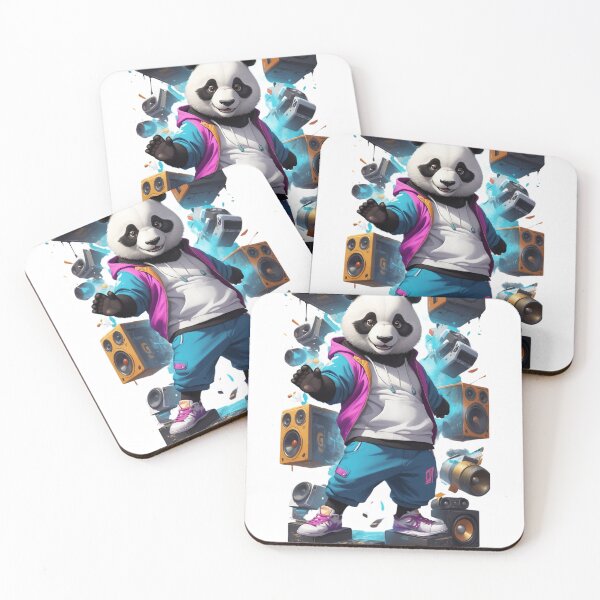 Aperçu de l'œuvre Panda de breakdance créée et vendue par HorizonStores.