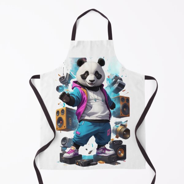Aperçu de l'œuvre Panda de breakdance créée et vendue par HorizonStores.