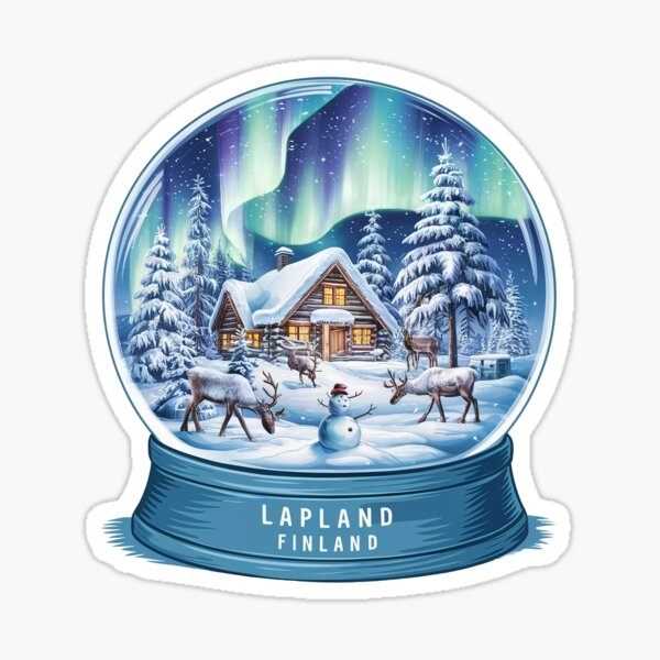 Autocollants Vinyle Sami Laponie - 2 Stickers "Né Et Fière Saami" 7,5x7,5 Cm, Résistants