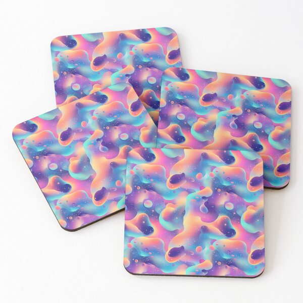 Item preview, Luminous Blobs, Modern Art in Fusion designed and sold by MidArtForge.
