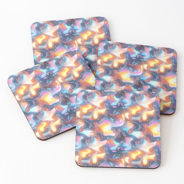 Item preview, Luminous Blobs, Modern Art in Fusion designed and sold by MidArtForge.