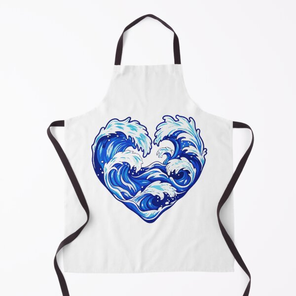 Item preview, A Cute Heart of Love: Summer Ocean Waves Vibes designed and sold by Timegraf.
