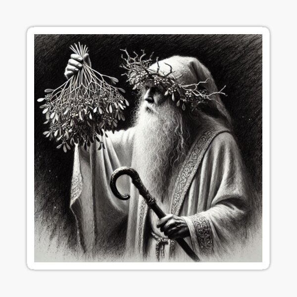 Item preview, Mistletoe Druid designed and sold by jefboutique6150.
