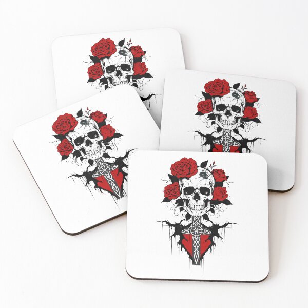 Item preview, Skull and Roses designed and sold by suewen.