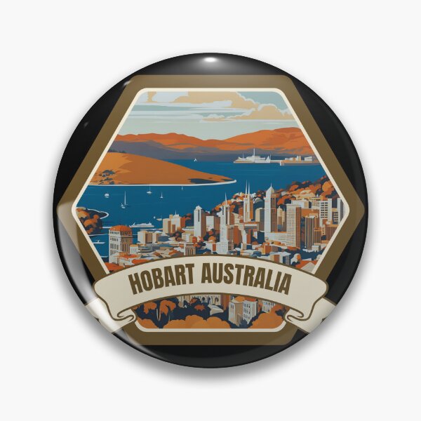 Item preview, Hobart City Australia designed and sold by aussieexplore.
