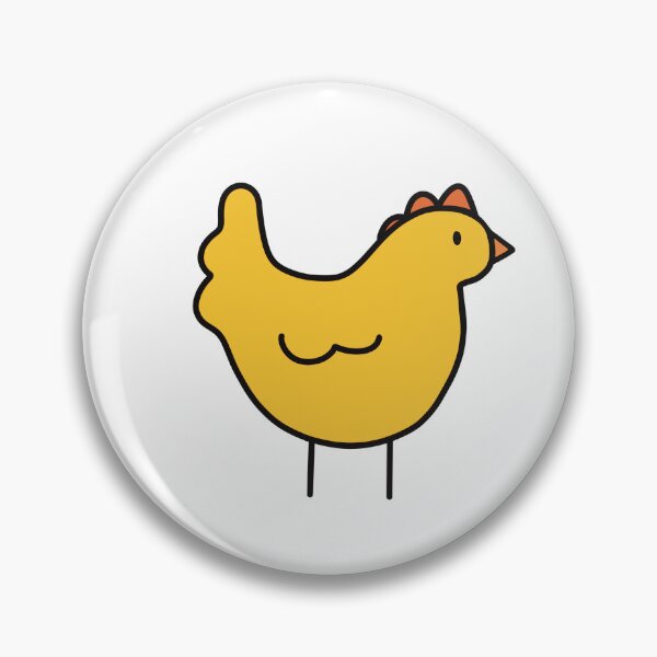 Item preview, Silly Cartoon Chicken designed and sold by Skull Fern.