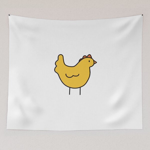 Item preview, Silly Cartoon Chicken designed and sold by Skull Fern.