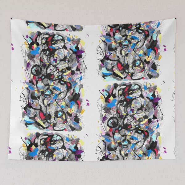 Item preview, Galaxy splat painting art designed and sold by Paintbase.