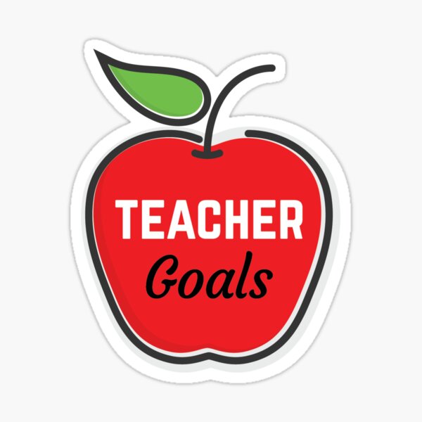 TeacherGoals Sticker