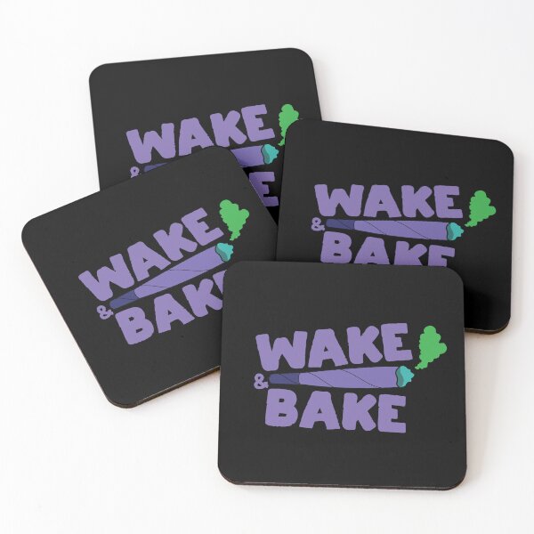 Item preview, Wake & Bake Blunt Design – Funny Stoner Vibes Art designed and sold by Cannaxes Studio.