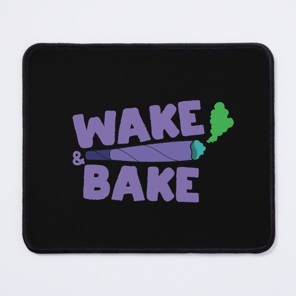 Item preview, Wake & Bake Blunt Design – Funny Stoner Vibes Art designed and sold by Cannaxes Studio.