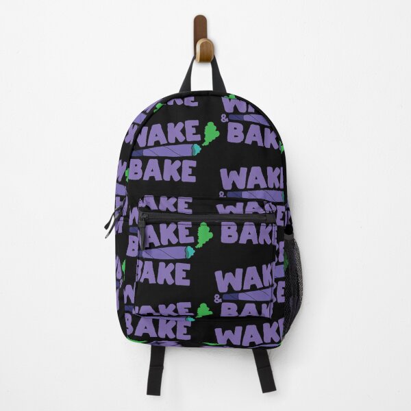 Item preview, Wake & Bake Blunt Design – Funny Stoner Vibes Art designed and sold by Cannaxes Studio.