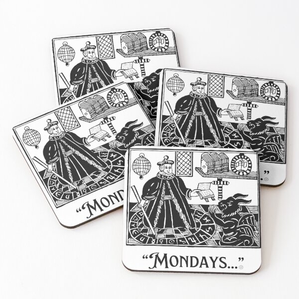 Item preview, "Mondays" designed and sold by Charmory.
