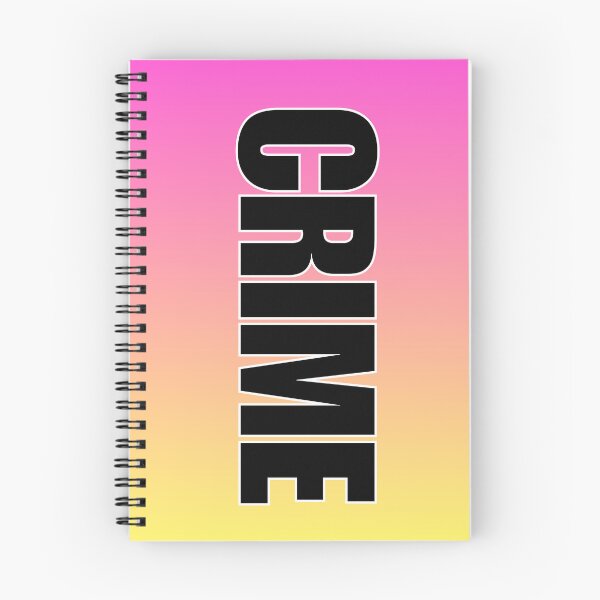Item preview, crime graffiti pink and yellow street art funny designed and sold by Alyn8.